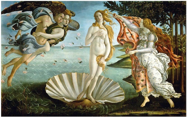 botticelli birth of venus symbolism